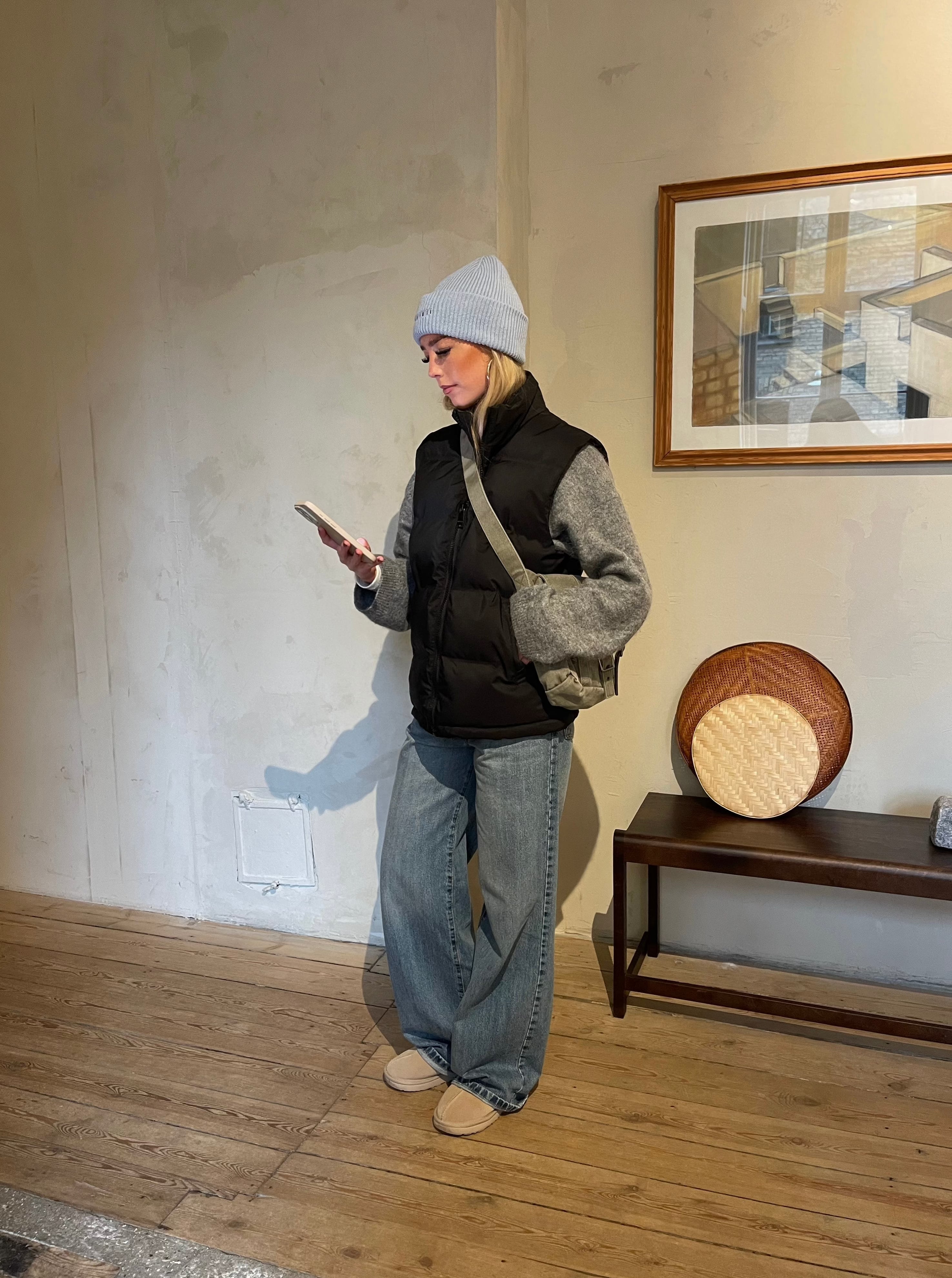 Samara Low Waisted Jeans - Eclaire