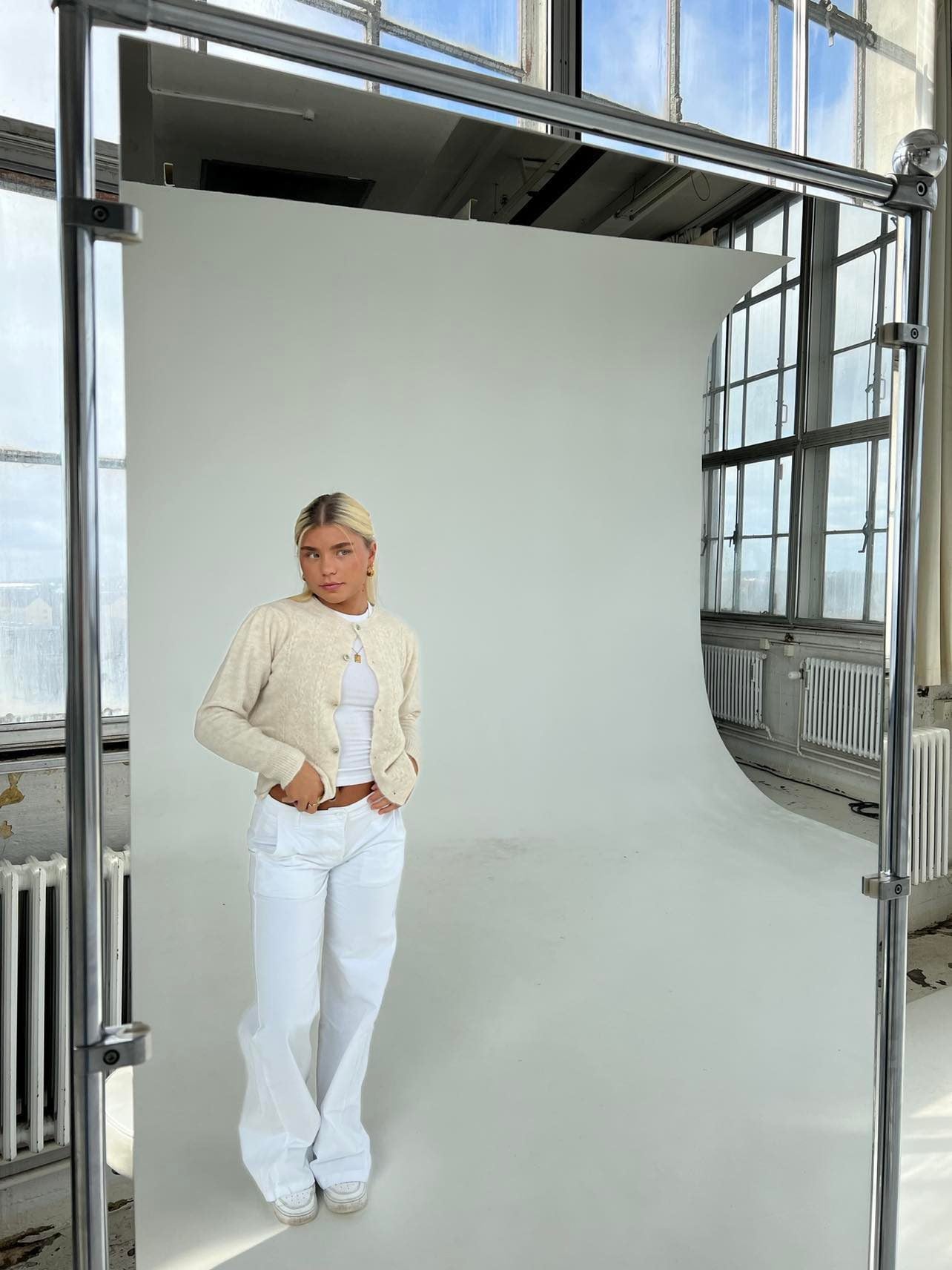 Cilla Knitted Cardigan - Eclaire