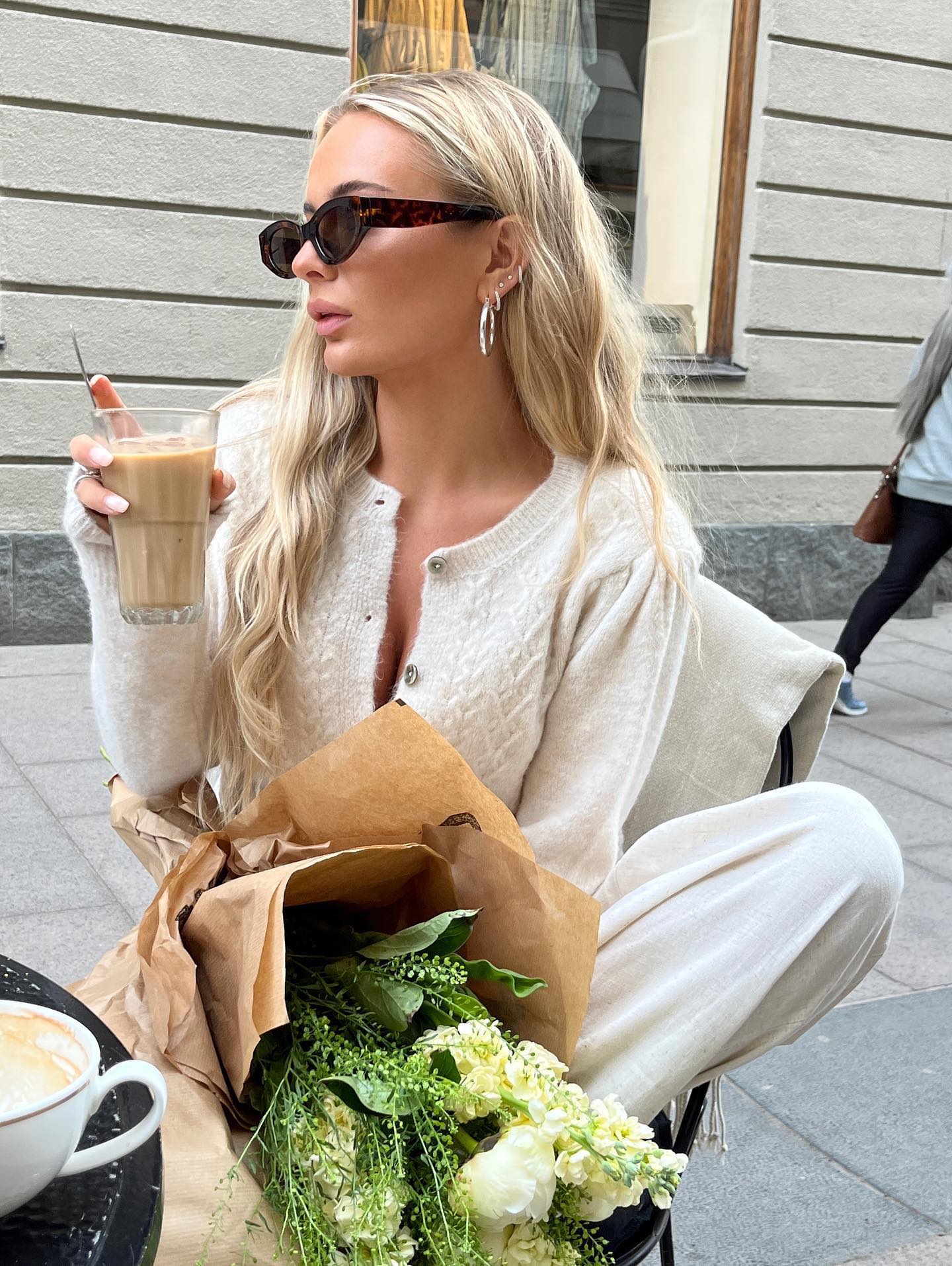 Cilla Knitted Cardigan - Eclaire