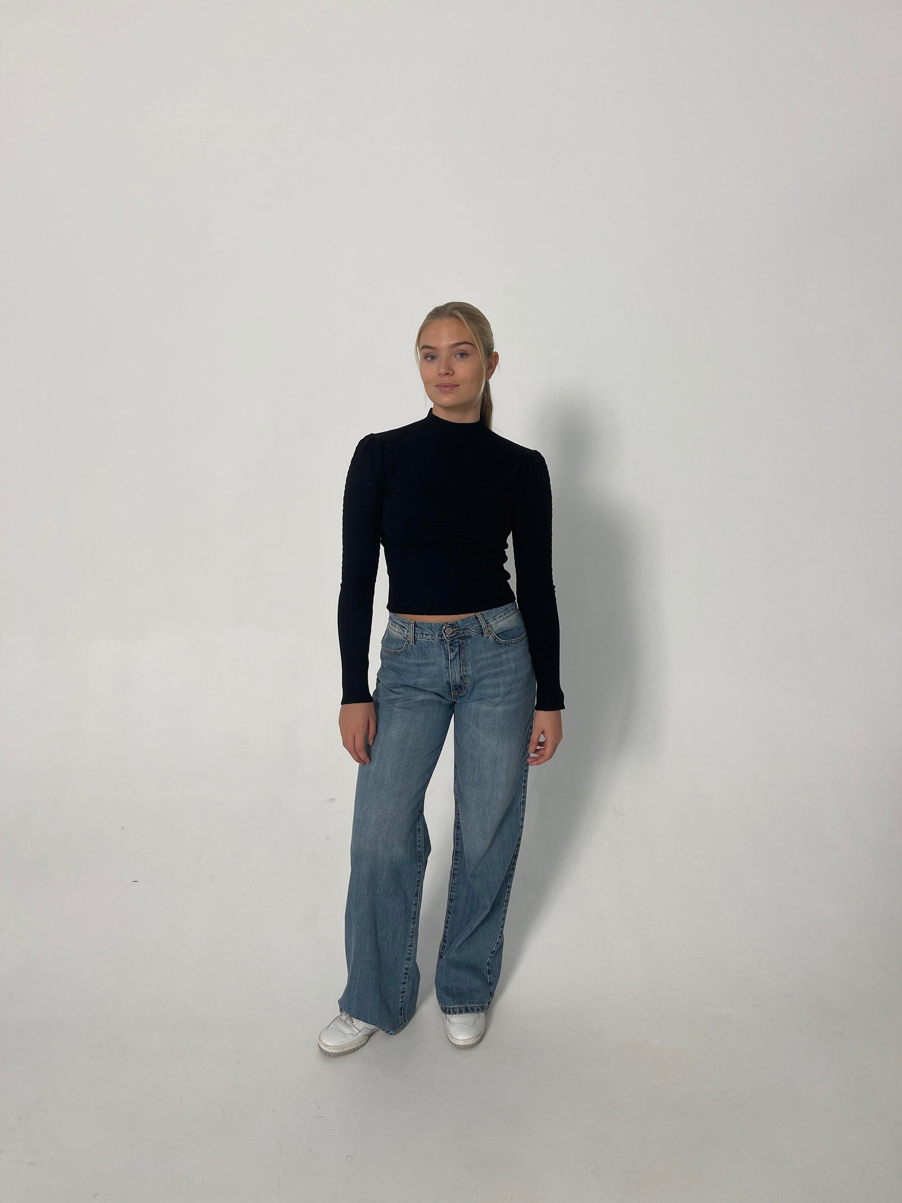 Samara Low Waisted Jeans - Eclaire