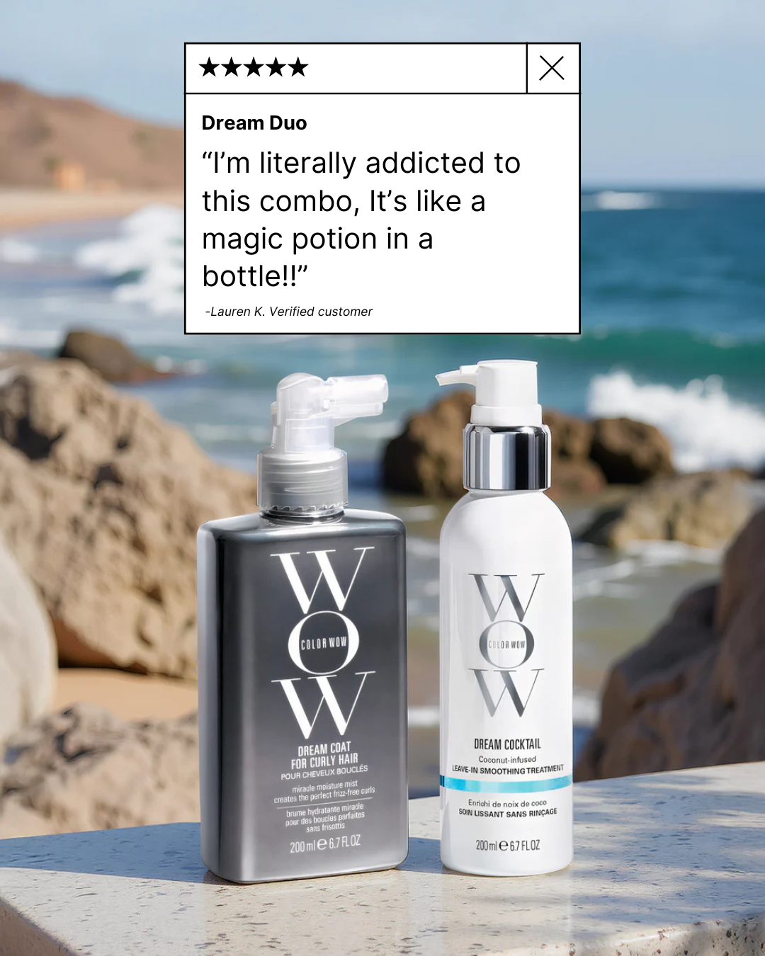 Spray-On Shiny Curls in 5 Minutes (Not 30)