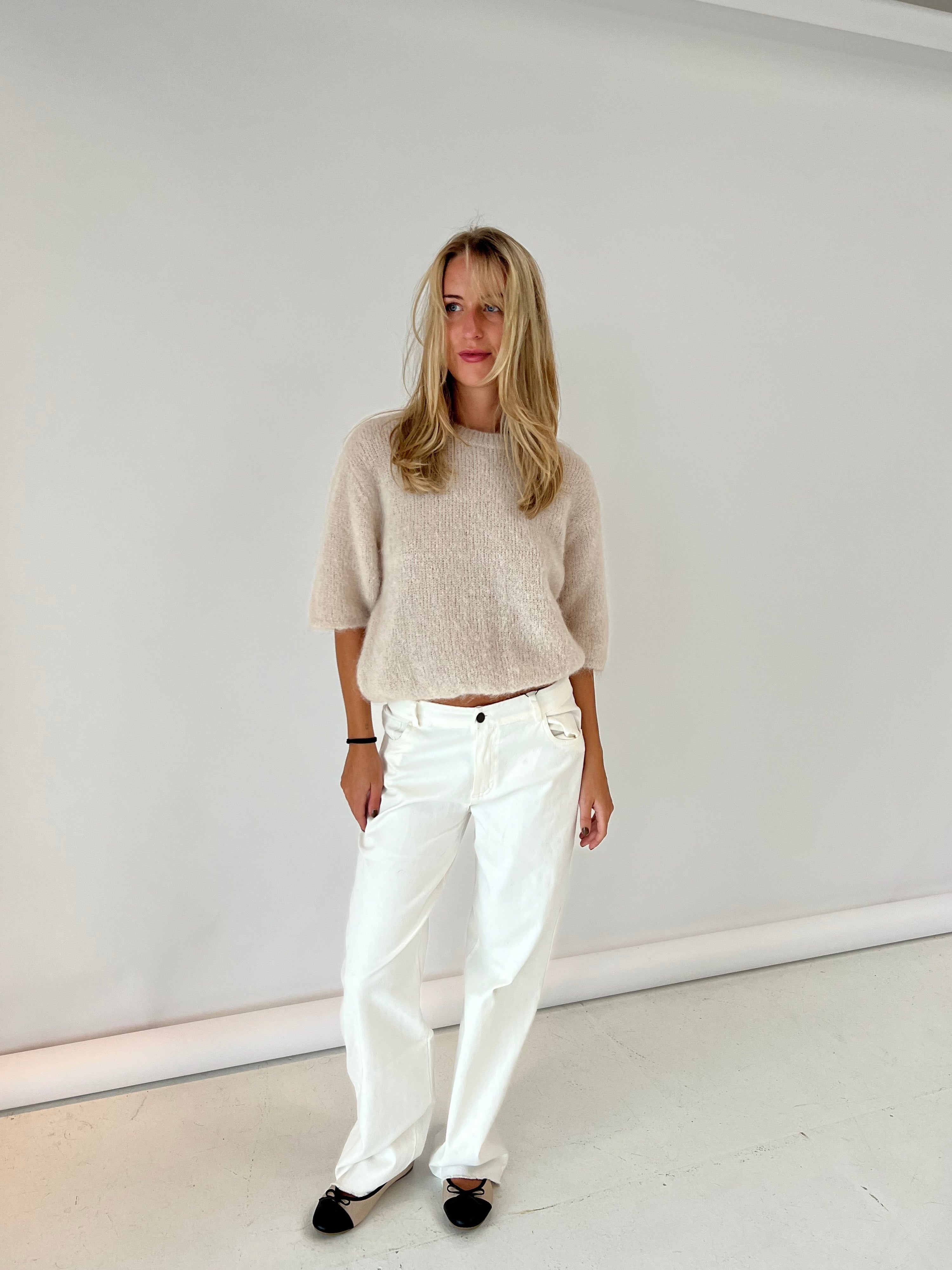 Elise T-shirt Knit - Eclaire