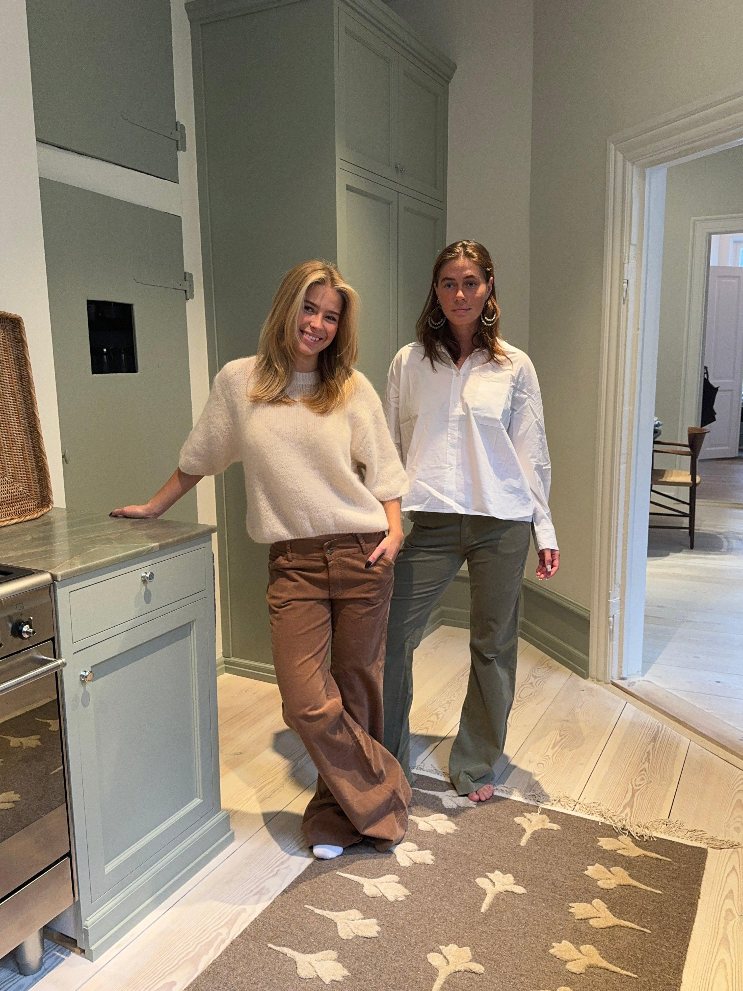 Karla Corduroy Pants - Eclaire