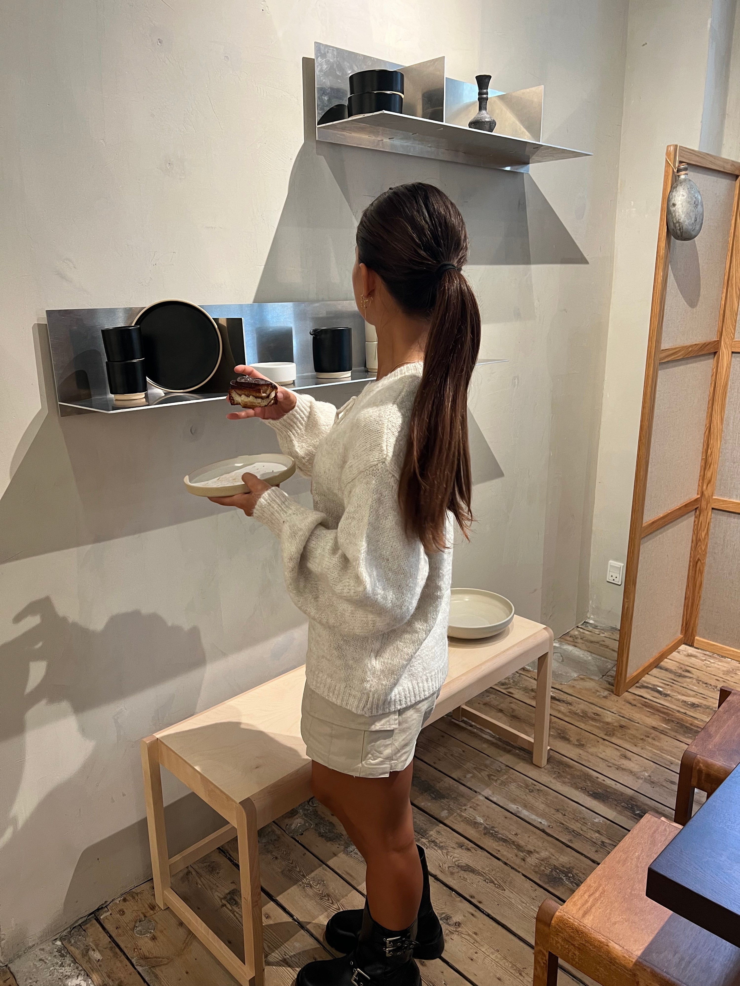 Gunilla Knitted Cardigan with Tie Details - Eclaire