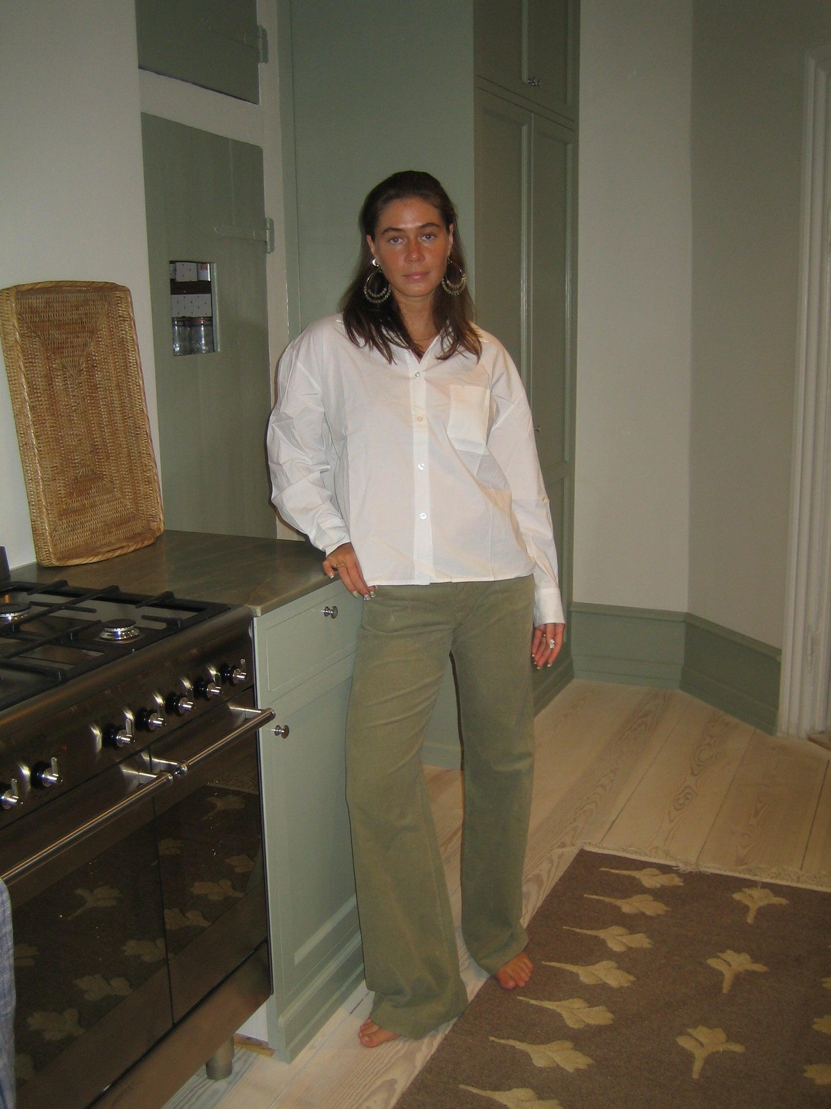 Karla Corduroy Pants - Eclaire