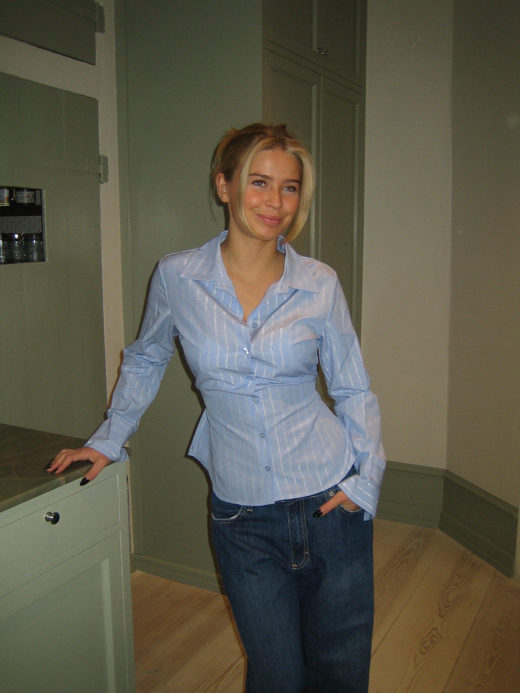 Alberte Fitted Shirt - Eclaire