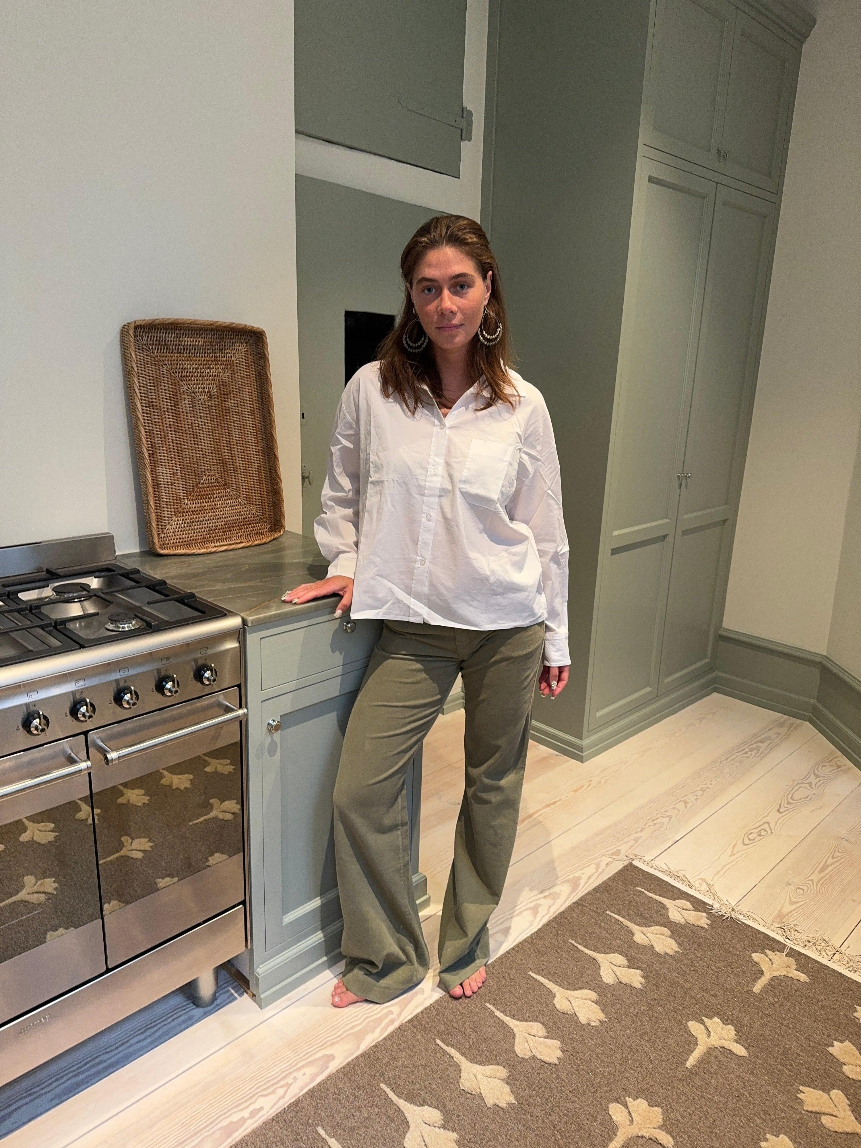 Karla Corduroy Pants - Eclaire