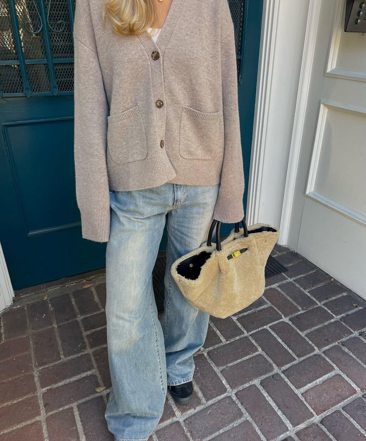 Samara Low Waisted Jeans - Eclaire