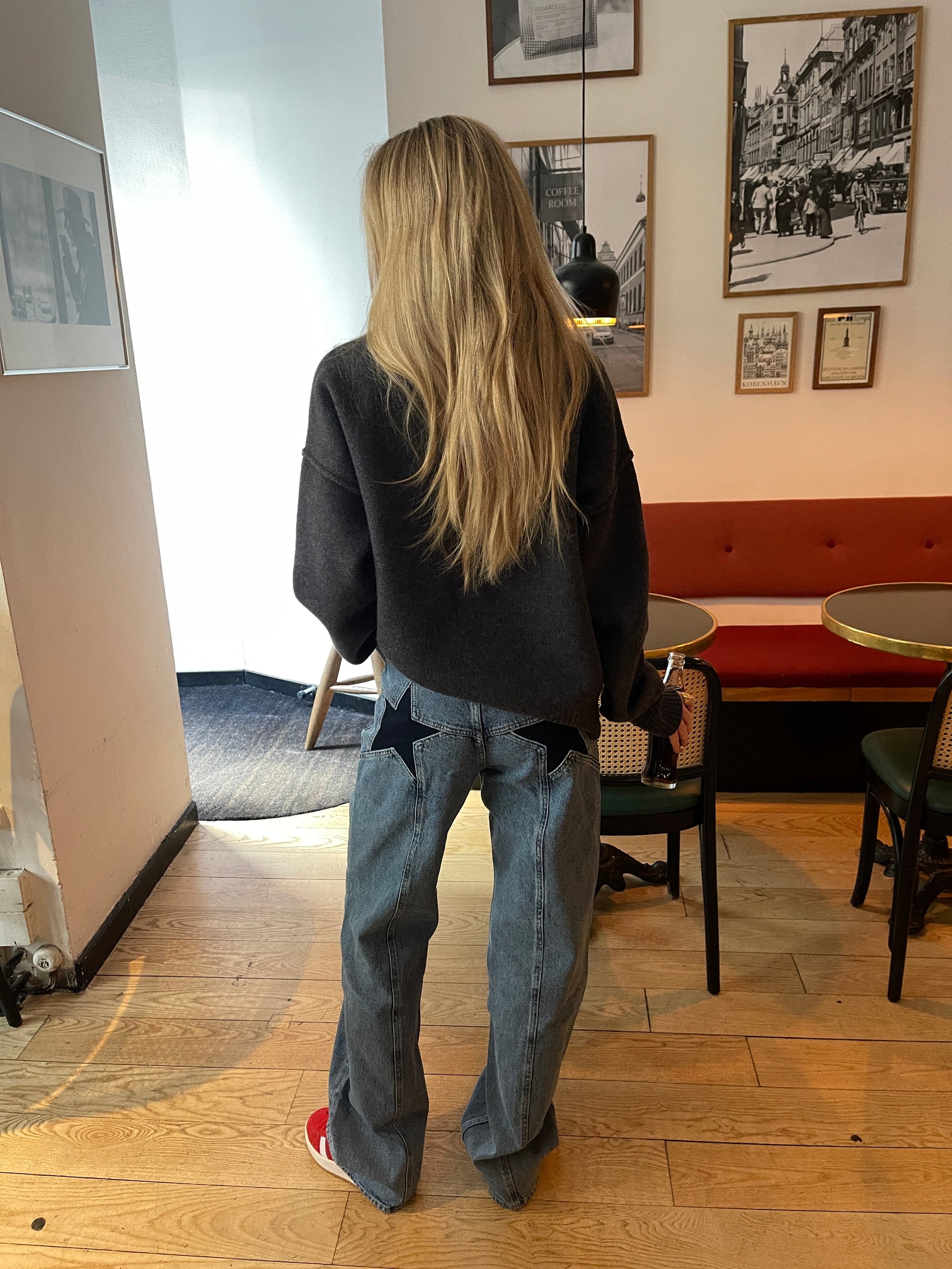 Star Jeans with Navy Stars - Eclaire