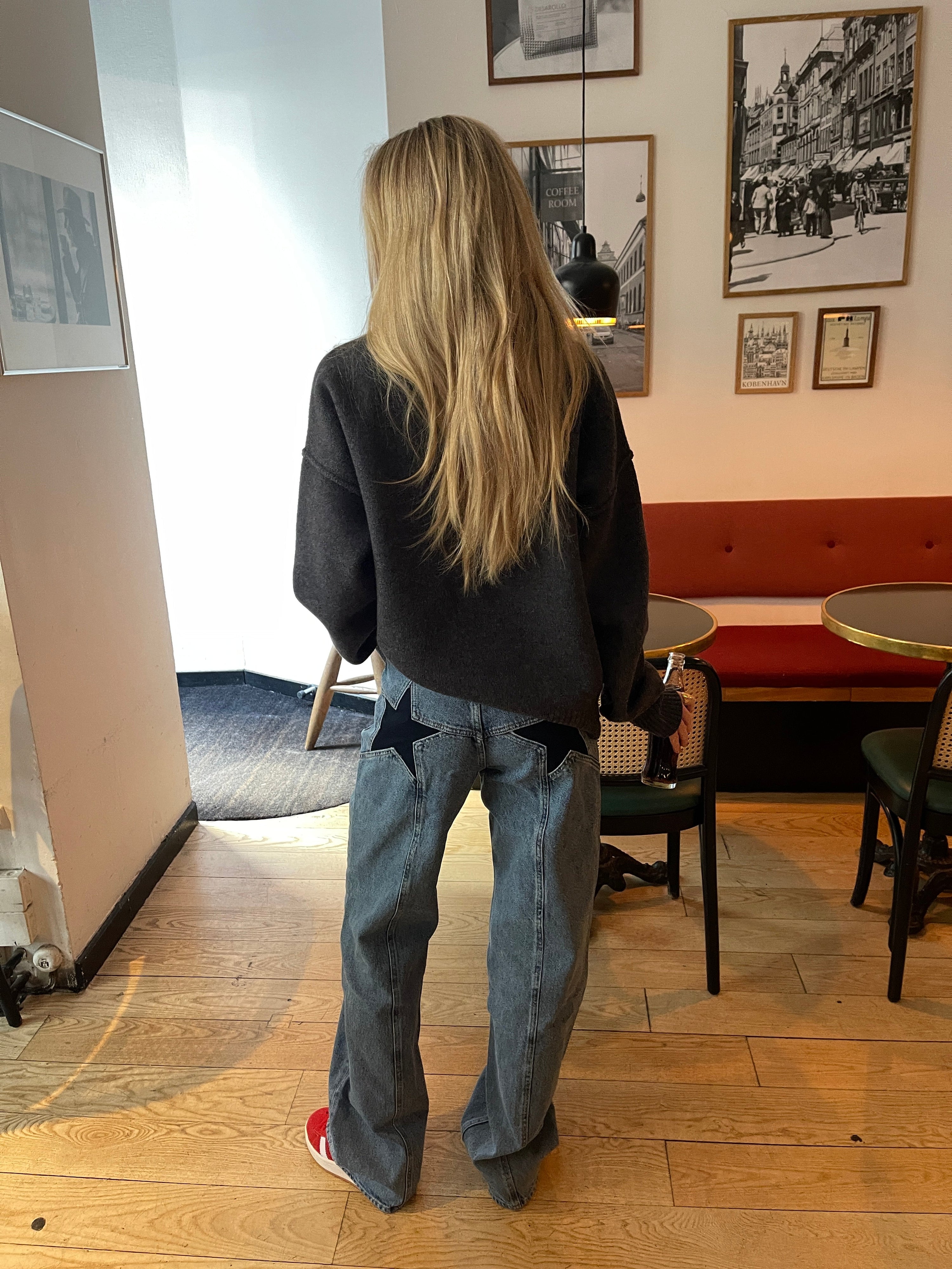 Star Jeans with Navy Stars - Eclaire